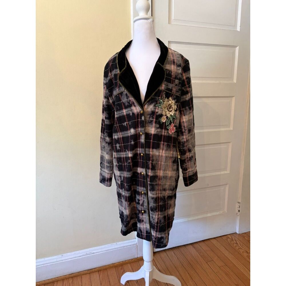 ARATTA duster Aratta shirt dress button down Silent Journey Queen Rules dress